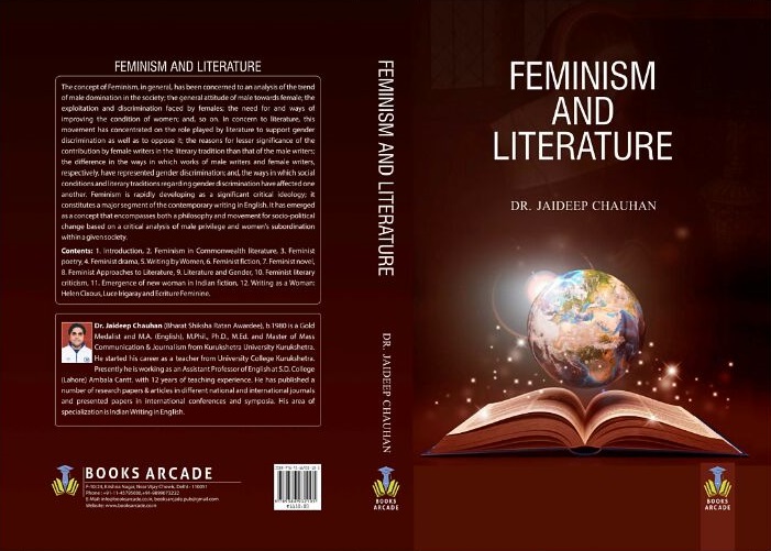 Dr. J.D. Chauhan Published a book entitled Feminism and Literature